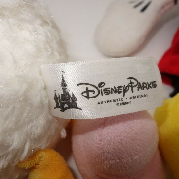 Exclusive Walt Disney Parks Daisy Duck Shaggy Stuffed Plush Animal Toy - Picture 4 of 5